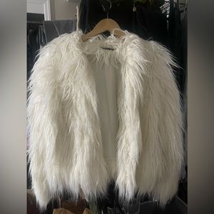 Women’s BooHoo faux fur jacket